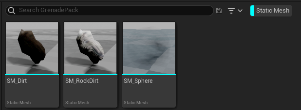 Showing Search using the Filter